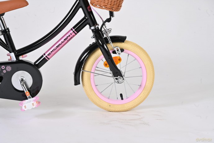 Volare - Children's bicycle 12 - Excellent w/ basket Black (51224)