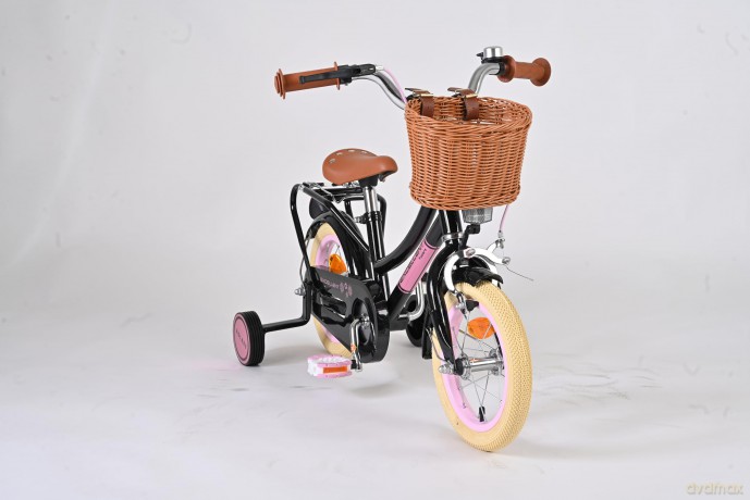 Volare - Children's bicycle 12 - Excellent w/ basket Black (51224)