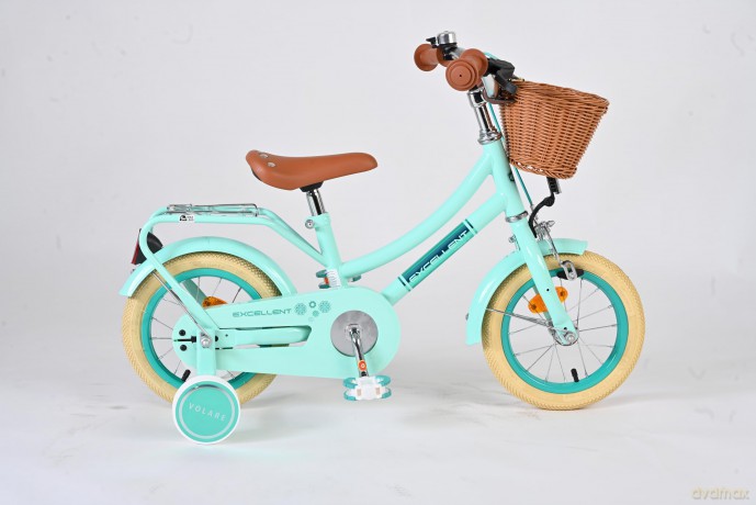 Volare - Children's Bicycle 12 - Excellent w/ basket Green (51225)