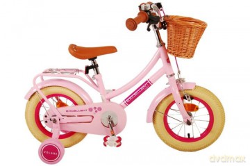 Volare - Children's Bicycle 12 - Excellent w/basket Pink (51226)