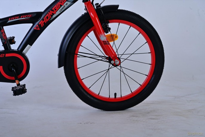 Volare - Children's Bike 18 - Thombike Black/Red (51841)