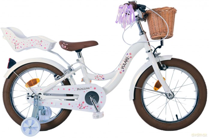 Volare - Children's bike Blossom 16 CB white (51653)