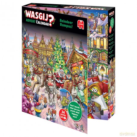 Wasgij - Kalendarz Adwentowy - Puzzle (24x 54 Pieces) (1110100707)