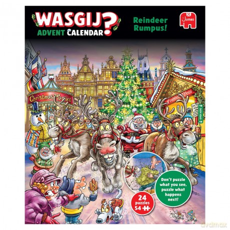 Wasgij - Kalendarz Adwentowy - Puzzle (24x 54 Pieces) (1110100707)