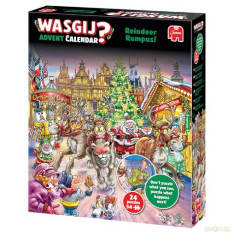 Wasgij - Kalendarz Adwentowy - Puzzle (24x 54 Pieces) (1110100707)