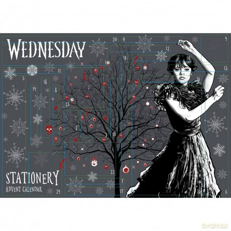 WEDNESDAY art. papiernicze kalendarz adwentowy 2025