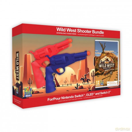 Wild West Shooter Game -Twin Wild West Shooter Revolvers Bundle (CIB) [GRA SWITCH 2]