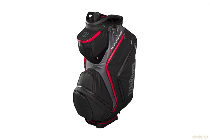 Wilson - Alpine Dry Cart Bag - Black/Grey/Red [SPORT]