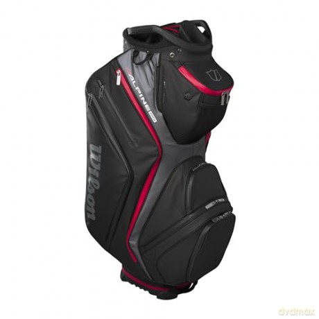 Wilson - Alpine Dry Cart Bag - Black/Grey/Red [SPORT]