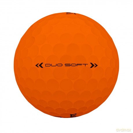 Wilson - DUO Soft Golf Ball - Orange - 12 Balls [SPORT]