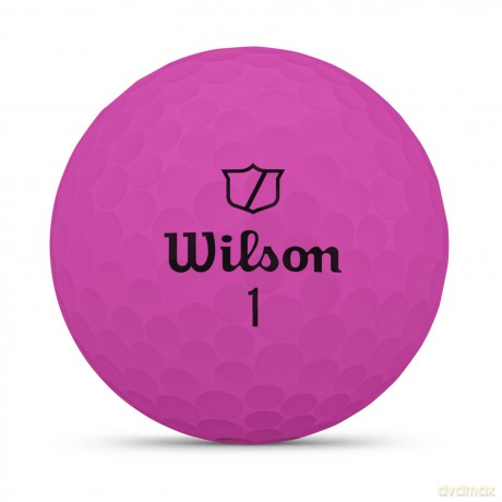 Wilson - Duo Soft Golf Ball Pink 12-ball [SPORT]