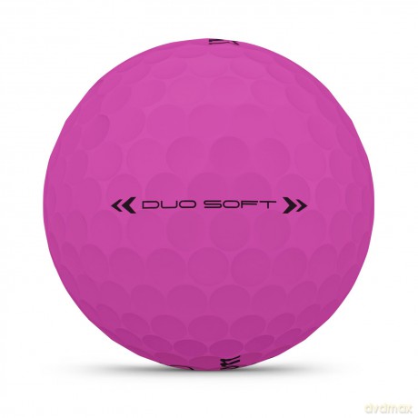 Wilson - Duo Soft Golf Ball Pink 12-ball [SPORT]