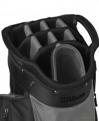 Wilson - Feather Cartbag - Black/Grey [SPORT]
