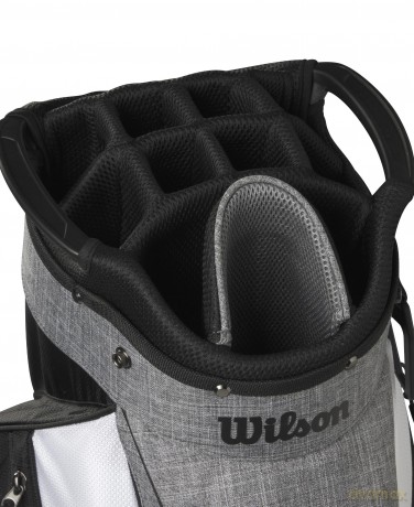 Wilson - Feather Cartbag - Black/Grey/White [SPORT]