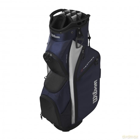 Wilson - Feather Cartbag - Navy/Silver [SPORT]