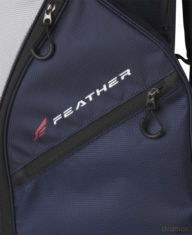 Wilson - Feather Cartbag - Navy/Silver [SPORT]