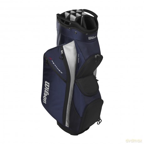 Wilson - Feather Cartbag - Navy/Silver [SPORT]