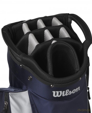 Wilson - Feather Cartbag - Navy/Silver [SPORT]