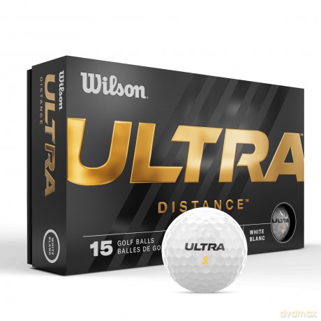 Wilson - Golf Balls Ultra White 15 Pack [SPORT]
