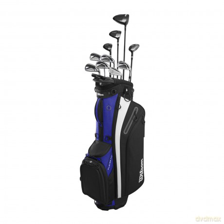 Wilson - PlayerFit Left-Handed Steel Complete Golf Set - Stand Bag [SPORT]