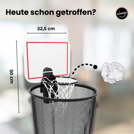 Winkee - Laundry basket with sound - Basketball