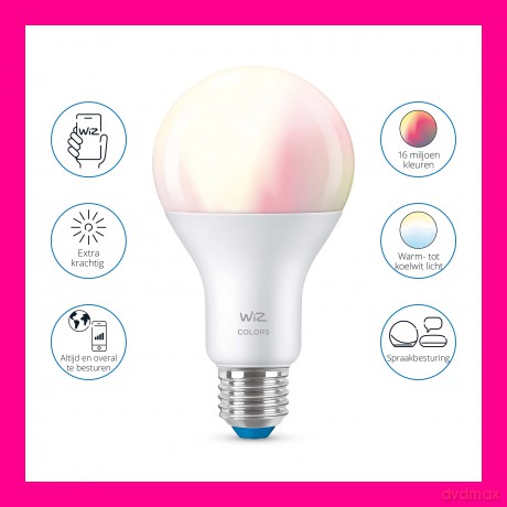 WiZ - A67 bulb E27 Colour and Tunable White - Smart Home