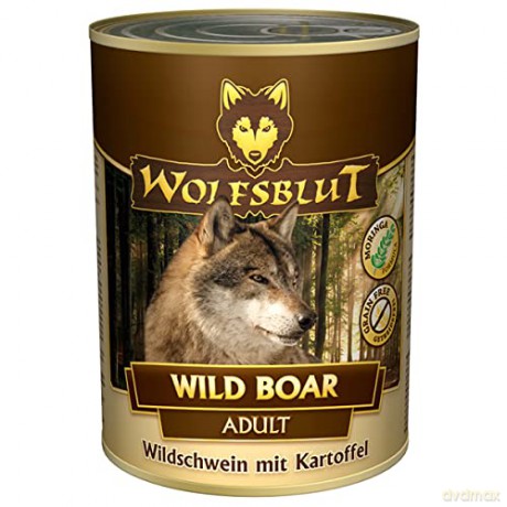 Wolfsblut - Wild Boar - wet food - 395 gr