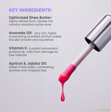 Wonderskin - Lip Rehab Serum Oil - Amour - 3.57