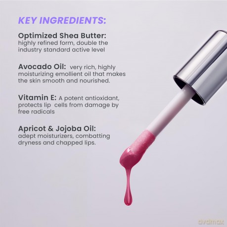 Wonderskin - Lip Rehab Serum Oil - Honey - 3.57