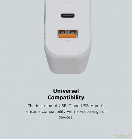 Xtorm - 140W GaN2 Ultra Home Charger 3xUSB-C/USB-A White