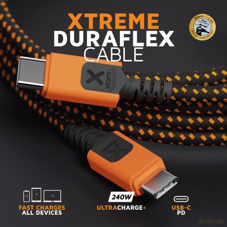 Xtorm - Xtreme USB-C/C PD Cable 100W - 1.5m