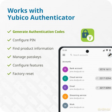 Yubico - YubiKey 5 NFC