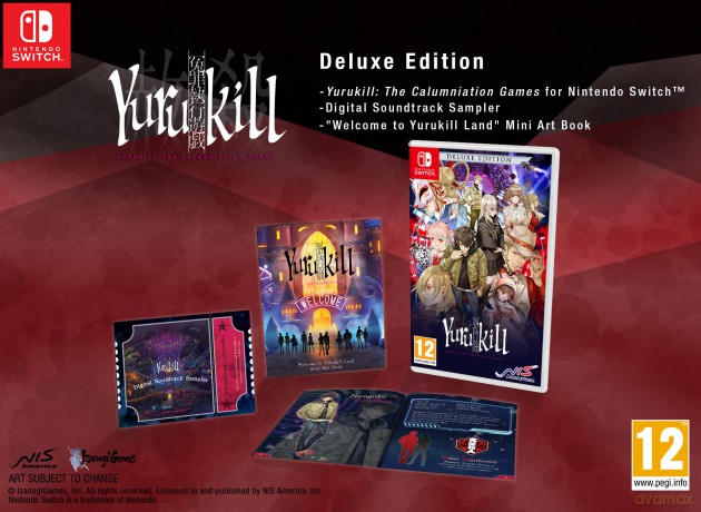 Yurukill: The Calumniation Games Deluxe Edition [GRA SWITCH]