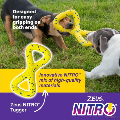 Zeus Nitro - Tugger - Yellow and Blue - 22cm