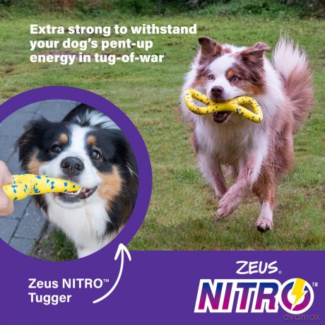 Zeus Nitro - Tugger - Yellow and Blue - 22cm