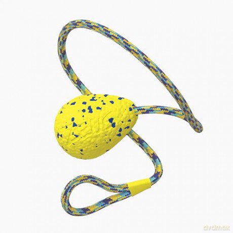 Zeus Nitro - Weighted Slinger with Rope - Vibrant Yellow and Blue - 9.2cm