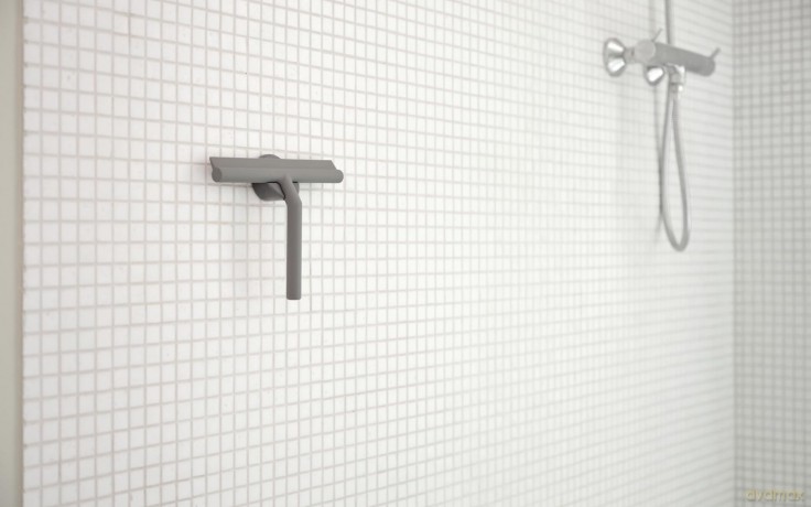 Zone Denmark - Wiper W/Magnetic Holder - Grey (330201)