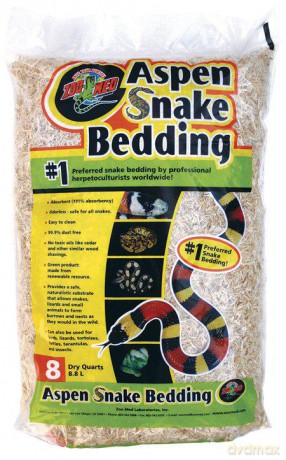 Podłoże dla węży ZOO MED - Aspen Snakebedding 8.8L - (222.4932)