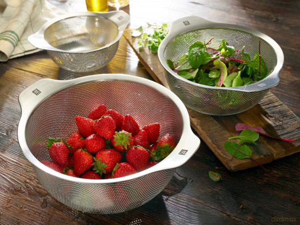 Sitko Zwilling - Colander - Silver - 24 cm