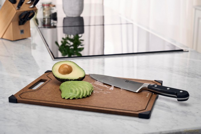 Zwilling - Cutting Board - Brown-Black - 42 cm x 30 cm