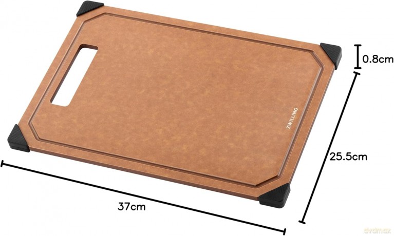 Deska kuchenna Zwilling - Cutting Board - Brun-Sort - 37 cm x 25 cm