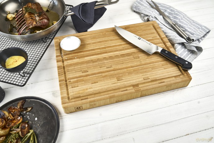 Zwilling - Cutting board, bamboo - Brun - 25 cm x 18 cm