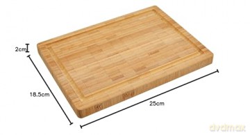 Zwilling - Cutting board, bamboo - Brun - 25 cm x 18 cm