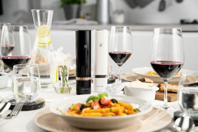 Zwilling - Enfinigy Electric Spice Mill Set - Black & White