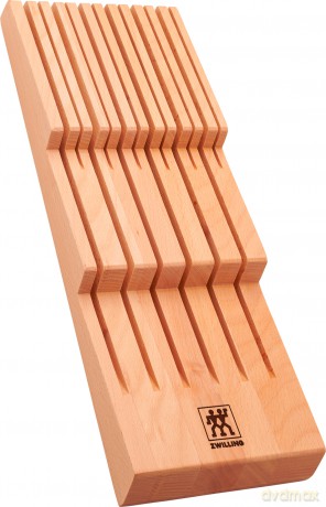 Zwilling - Knife storage - Beech - 8 knives - Brown