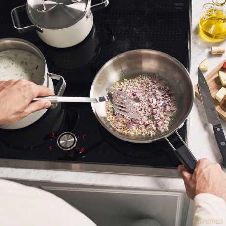 Zwilling - Pure Pots and pans set - Elfenben-Hvid - 3-pcs, 18/10 stainless steel