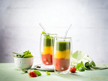 Zwilling - Sorrento Curved Glass Straws - Set of 4