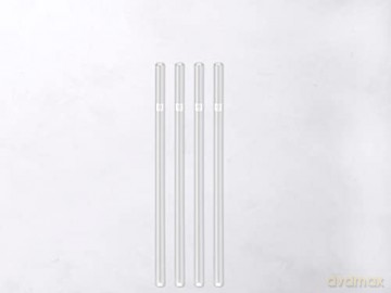 Zwilling - Sorrento Straight Glass Straws - Set of 4
