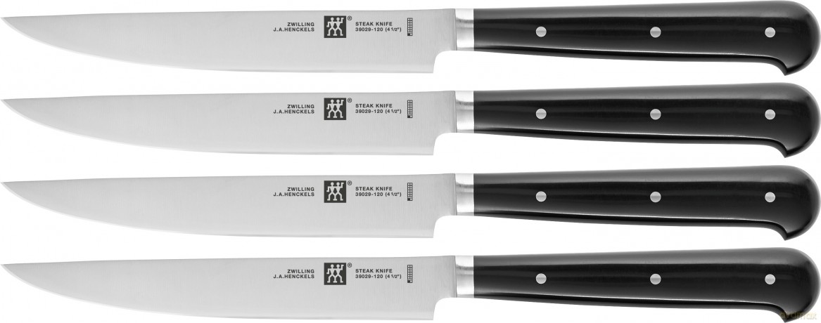 Nóż do mięsa 12 cm Zwilling - Steak set 4-pcs - no-color