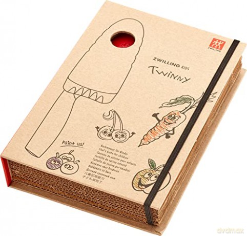 Zwilling - Twinny Kids Chef Knife - Red - 10 cm